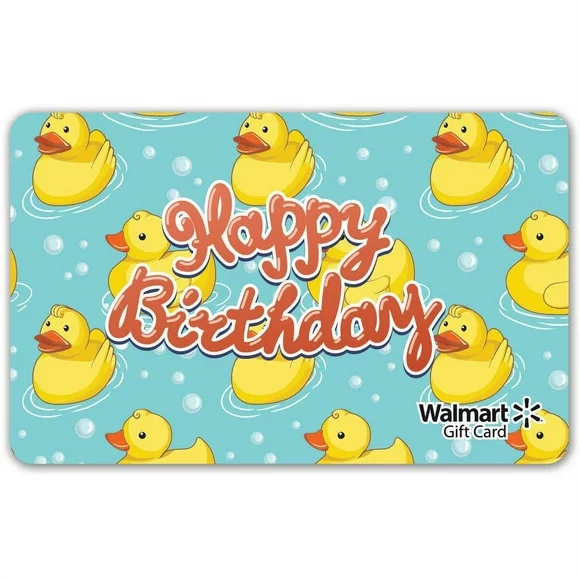 Duckie Birthday Daily Saves Gift Card