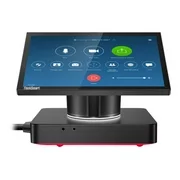 Lenovo ThinkSmart Hub 11H3 - For Zoom Rooms - all-in-one - Core i5 8365U / 1.6 GHz - vPro - RAM 8 GB - SSD 128 GB - NVMe - UHD Graphics - GigE - WLAN: 802.11a/b/g/n/ac, Bluetooth 5.0 - Win 10 IoT Enterprise SAC 64-bit - monitor: LED 10.1" 1920 x 1200 (Full HD) touchscreen - raven black, red (bottom cover) - TopSeller - with 3 Years Lenovo Premier Support