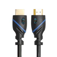 12ft (3.6M) High Speed HDMI Cable Male to Male with Ethernet Black (12 Feet/3.6 Meters) Supports 4K 30Hz, 3D, 1080p and Audio Return CNE554617