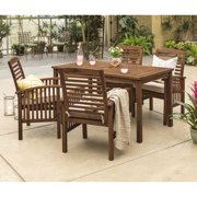 Manor Park Outdoor Patio Dining Set, 5 Piece, Multiple Colors and Styles