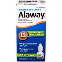 Bauch & Lomb Alaway Eye Itch Relief Drops