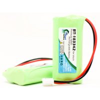 2x Pack - AT&T BT166342 Battery - Replacement for AT&T Cordless Phone Battery (700mAh, 2.4V, NI-MH)