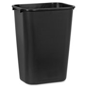 Rubbermaid Commercial Standard Series Wastebaskets, Black