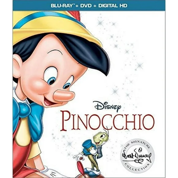 Pinocchio (Blu-ray + DVD), Disney, Kids & Family