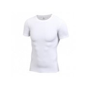 Summer Men Compression Basketball Running Tops Short Sleeve Sports Tight T Shirts Fast Drying Fitness GYM Base Layer Tops
