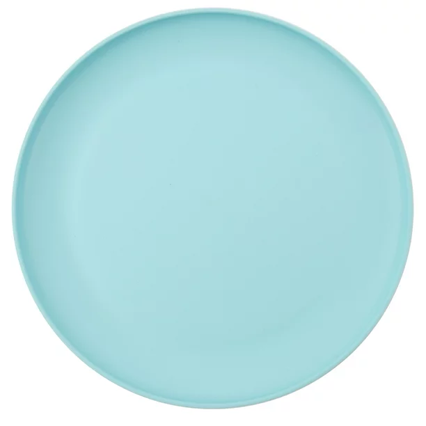 Mainstays - Teal Round Plastic Plate, 10.5 inch