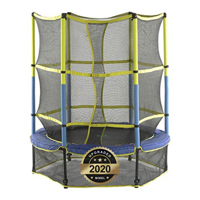 Outdoor Heights Kids Trampoline with Upgraded Safety Net - 55 Inch