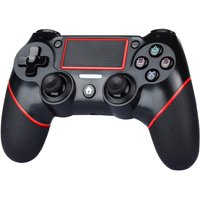 Wireless PS4 Controller for Playstation 4, DualShock 4 Game Controller with Gyro/HD Dual Vibration/Touch Panel/LED Indicator Gamepad Remote Joystick for Playstation 4/Pro/Slim
