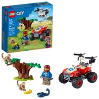 LEGO City Wildlife Rescue ATV 60300 Building Toy for Kids (74 Pieces)