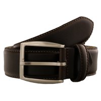 Renato Balestra CESARE T.MORO Dark Brown Leather Mens Belt
