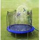image 2 of Gold Toy Trampoline Sprinkler Water Park, Outdoor Trampoline Waterwhirl Sprinkler Toy for Kids, Fun Summer Backyard Water Park Game Toy for Boys and Girls