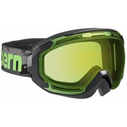Bern 2015/16 Men's Jackson Medium Frame Winter Snow Goggles (Grey/Black Goggle w/ Orange Light Mirror Lens)