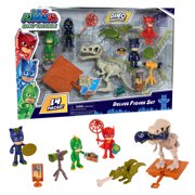 PJ Masks Dino Trouble Deluxe 14-Piece Figure Set, Figures, Ages 3 Up, by Just Play
