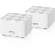NETGEAR - Orbi RBK12 AC1200 Mesh WiFi System with Router and Satellite Extender