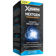 Xenadrine NextGen Weight Loss Supplements with MCT Oil, Increased Energy & Supports Fat Metabolism, 60 Pills