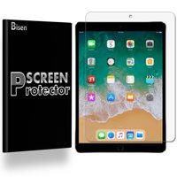 Apple iPad 9.7 (2018 Version) [3-PACK BISEN] Screen Protector, HD Clear, Anti-Scratch, Anti-Shock, Anti-Bubble