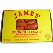 James' Smoked Sausage Links, 3 Lb.