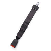 E4 Safety Certified Adjustable Seat Belt Extension - Type A, Black, 9 - 26 Inches from Seat Belt Extender Pros