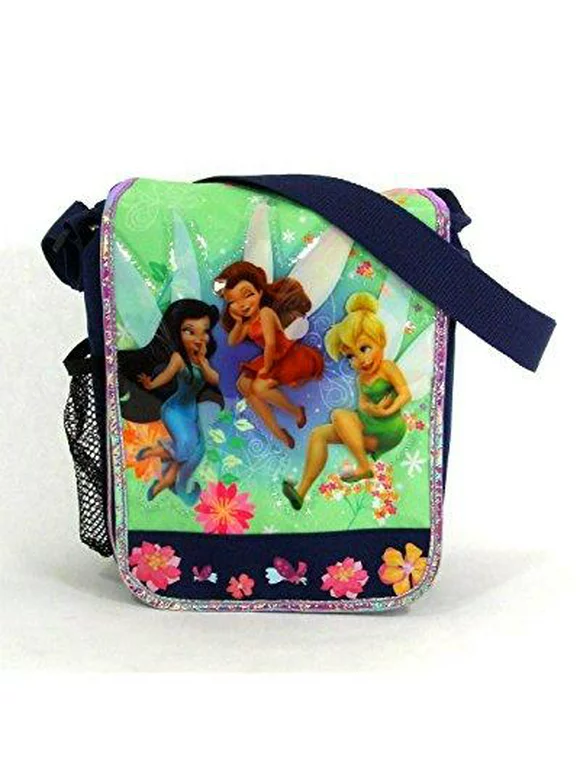 disney fairies - ride the breeze - insulated lunch tote featuring tinker bell and her friends