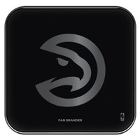 Atlanta Hawks Fast Charging Glass Wireless Charge Pad - Black