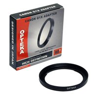 Opteka Metal Lens/Filter Adapter Ring for Canon Powershot G1X (FA-DC58C Replacement)