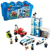 LEGO City Police Brick Box 60270 Action Cop Building Toy for Kids (301 Pieces)