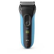 Braun Series 3 ProSkin 3040s Wet & Dry Shaver with Cord, Protective Cap, Brush