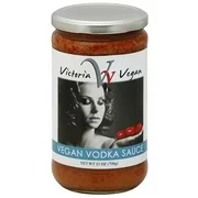 Victoria Vegan Vegan Vodka Pasta Sauce, 25 oz, (Pack of 6)
