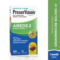 PreserVision AREDS 2 Formula Vitamin & Mineral Supplement 60 ct Soft Gels (MiniGels)