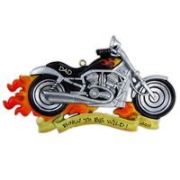 Harley Davidson Motor Bike Road Rage Motorcycle Personalized Christmas Ornament DO-IT-YOURSELF