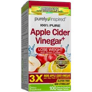 Purely Inspired, Apple Cider Vinegar, 100 Count