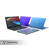 Gateway 14.1" Ultra Slim Notebook, FHD, Intel Celeron, Dual Core, 4GB/64GB, Tuned by THX Audio, Mini HDMI, Cortana, 1MP Webcam, Windows 10 S, Microsoft 365 Personal 1-Year Included