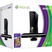 Refurbished Xbox 360 S 4GB Game Console Kinect With Kinect Adventures