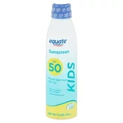 Equate Kids Broad Spectrum Sunscreen Spray, SPF 50, 5.5 oz