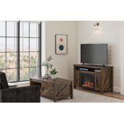 Ameriwood Home Farmington Electric Fireplace TV Console - Multiple Colors and Sizes