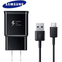 Galaxy Fast Charger, Adaptive Fast Charging USB Wall Charger Plug with 4FT USB Type C Cable Replacement for Samsung Galaxy S9 S9 Plus S8 S8 Plus S10 S10+ Plus Note 9 Note 8, Fast Charger for Samsung
