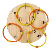 Elite Hookey Ring Toss Indoor/Outdoor Game for Kids, Adults and Family - Fun Camping, Backyard, or Dorm Room Game for All Ages- Safer Than Darts Just Hang it on a Wall and Start Playing