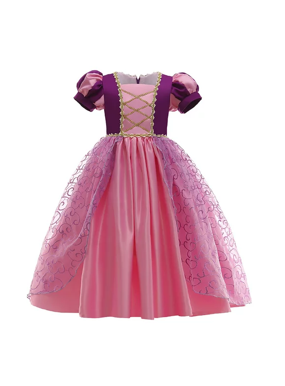 KAWELL Classic Rapunzel Princess Dress Up Costume