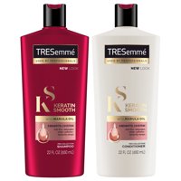 TRESemm Shampoo and Conditioner 5 Smoothing Benefits in 1 System, 22 oz (Pack of 2)