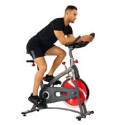 Sunny Health & Fitness SF-B1423 Belt Drive Indoor Cycling Bike Exercise Bike w/ LCD Monitor