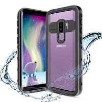 Galaxy S9 Waterproof Case (Not Fit S9+), Shockproof Built-in Screen Protector Case Full-Body Rugged Resistant Protective Hard Cover For Samsung Galaxy S9, Black