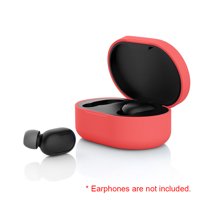 Silicone Protective Cover TWS Earphone Case Cover Compatiable with Redmi Airdot Headset Wireless Earphone Protection Case 8 Colors Optional