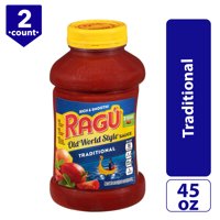 (2 Pack) Ragú Old World Style® Traditional Pasta Sauce, 45 oz.