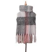 Winter Cashmere Wool Scarf Pashmina Shawl Wrap for Women Long Large Warm Thick Reversible Scarves