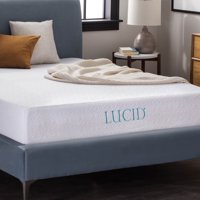 Lucid 10, 12, 14-Inch Multi-Layer Gel Memory Foam Mattress