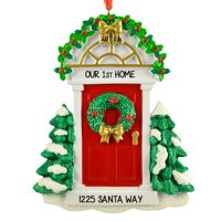 RED DOOR Personalized Christmas Tree Ornament DO-IT-YOURSELF