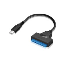 Type C to SATA Adapter Converter Cable 22Pin Drive Free 2.5" SATA HDD SSD for Laptop