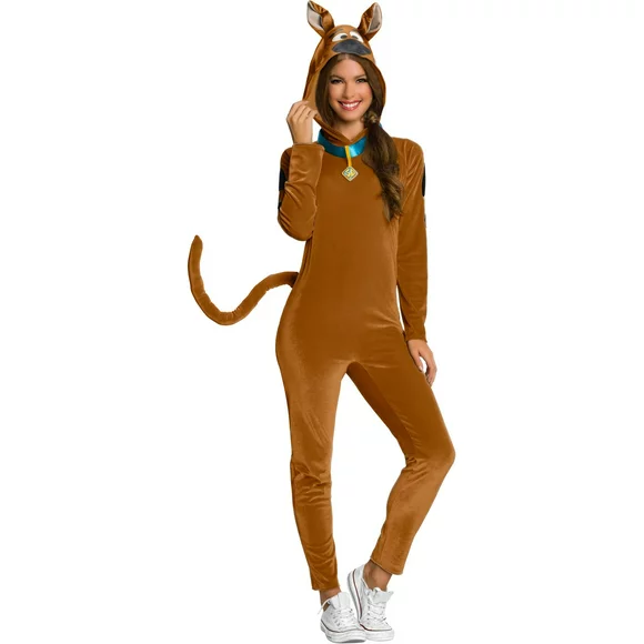 Scooby-Doo Women's Halloween Fancy-Dress Costume for Adult, L