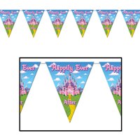 Princess Pennant Banner (Pack of 12)