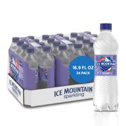Ice Mountain Sparkling Water, Triple Berry, 16.9 oz. Bottles (24 Count)